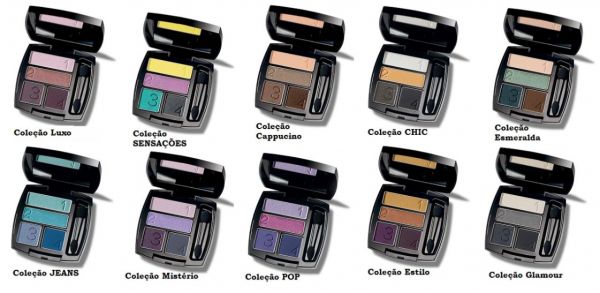 Ultra Color Quarteto De Sombras Coleção Sensações